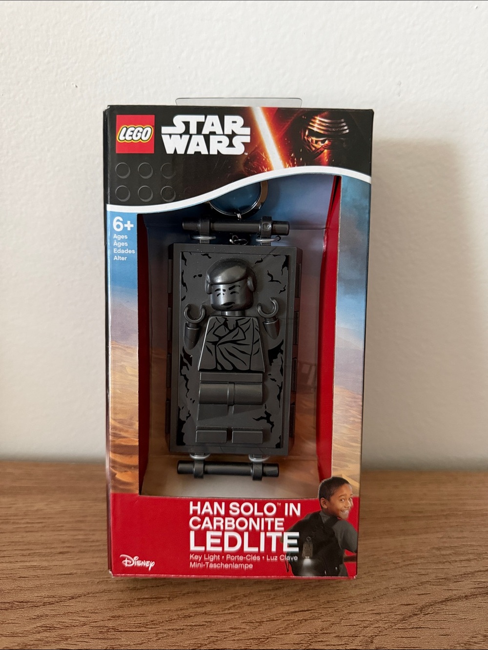 LEGO Star Wars Han Solo in Carbonite LED Keychain